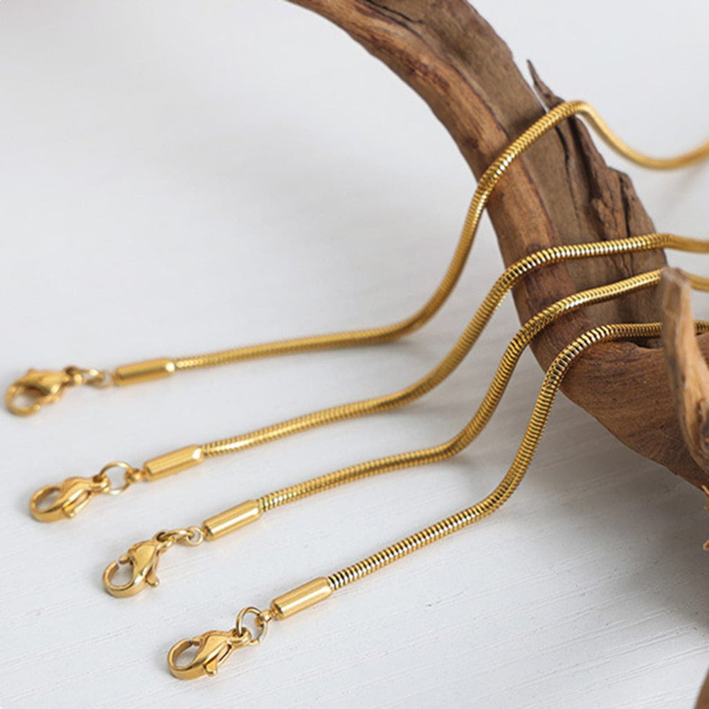 Elegante 18K vergulde minimalistische armband voor dagelijks gebruik