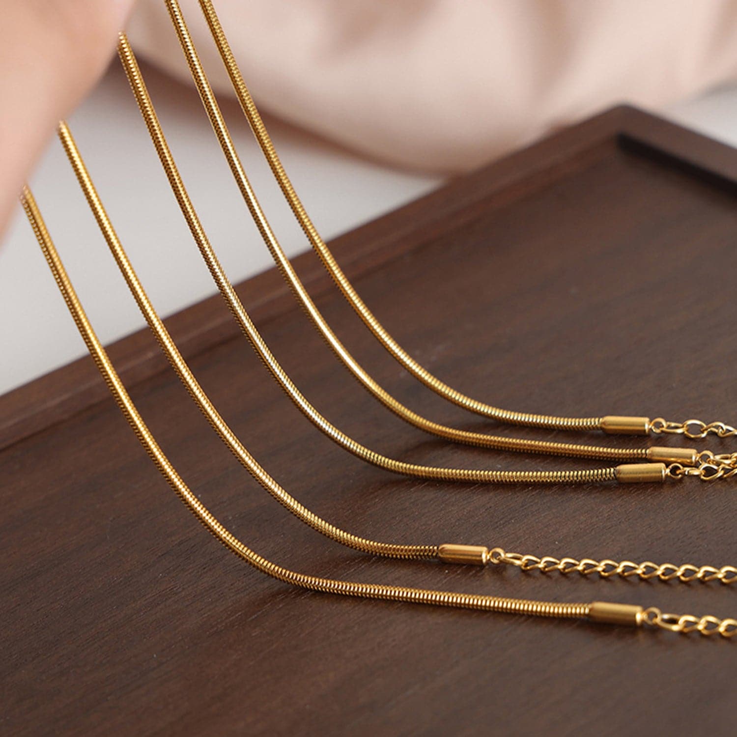 Elegante 18K vergulde minimalistische armband voor dagelijks gebruik