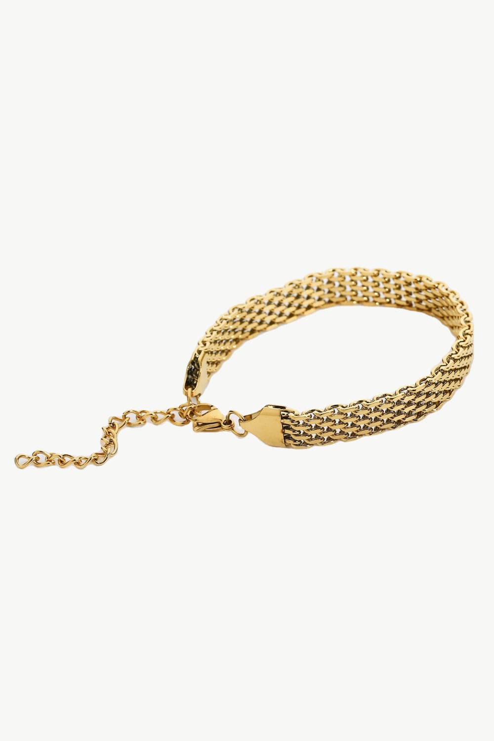 Elegante 18K vergulde statement kettingarmband