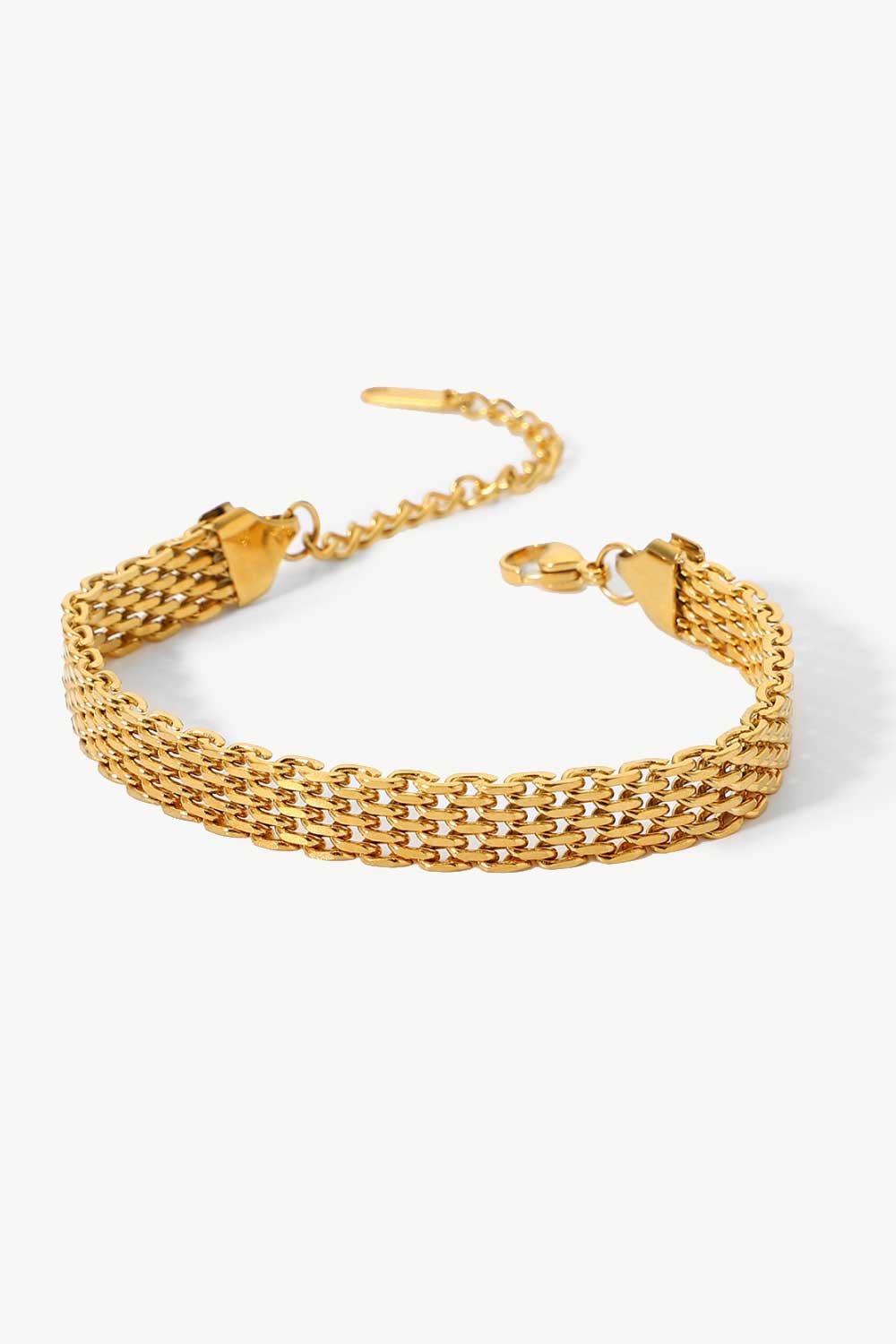 Elegante 18K vergulde statement kettingarmband