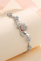 Elegante 1.4 Karaat Moissaniet Armband in 925 Sterling Zilver