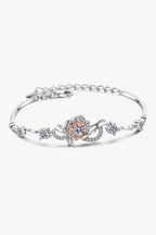 Elegante 1.4 Karaat Moissaniet Armband in 925 Sterling Zilver