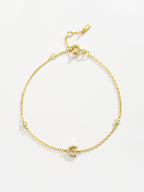 Elegante G tot K zirconia armband in 925 sterling zilver