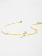 Elegante G tot K zirconia armband in 925 sterling zilver
