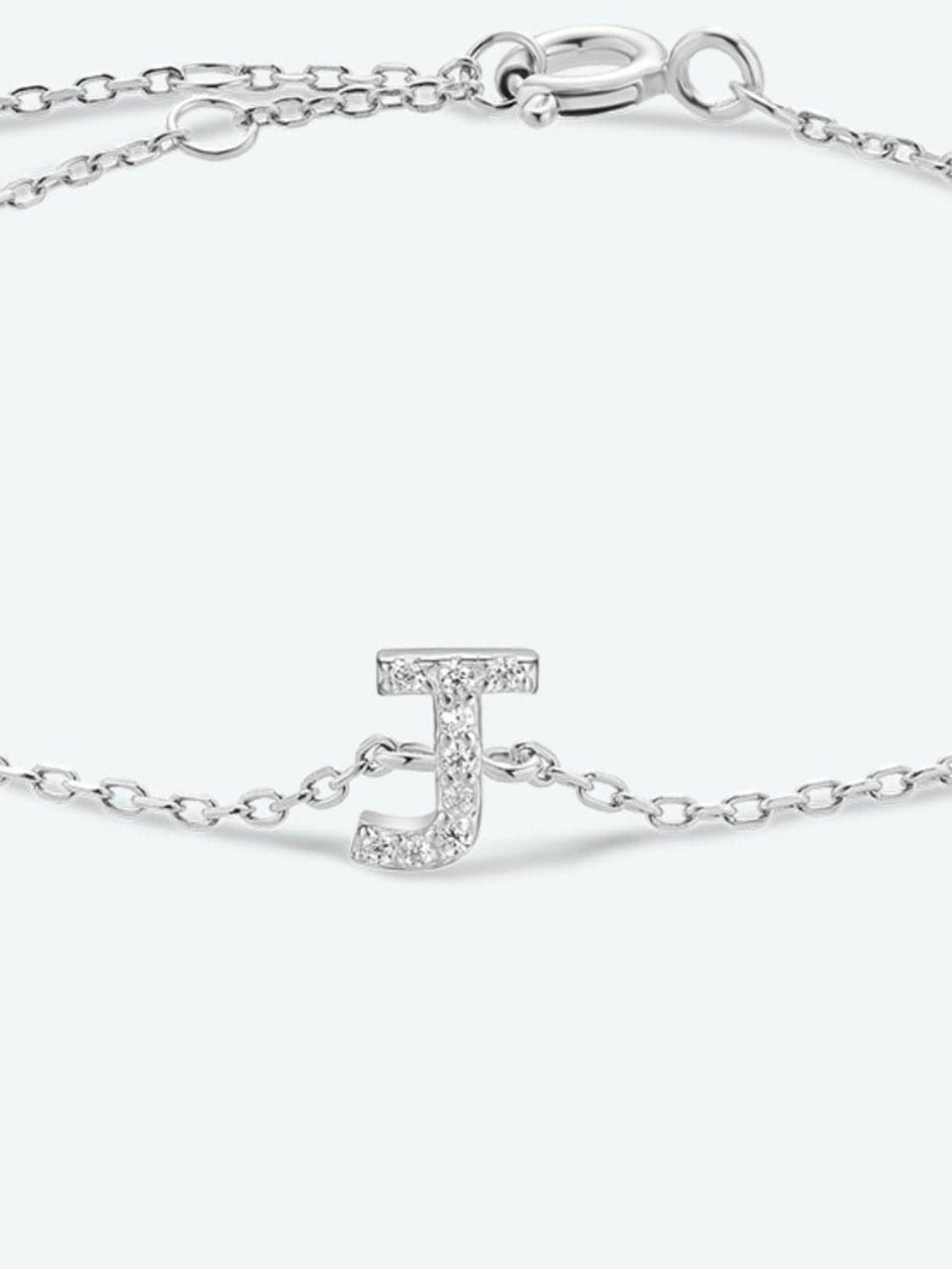 Elegante G tot K zirconia armband in 925 sterling zilver