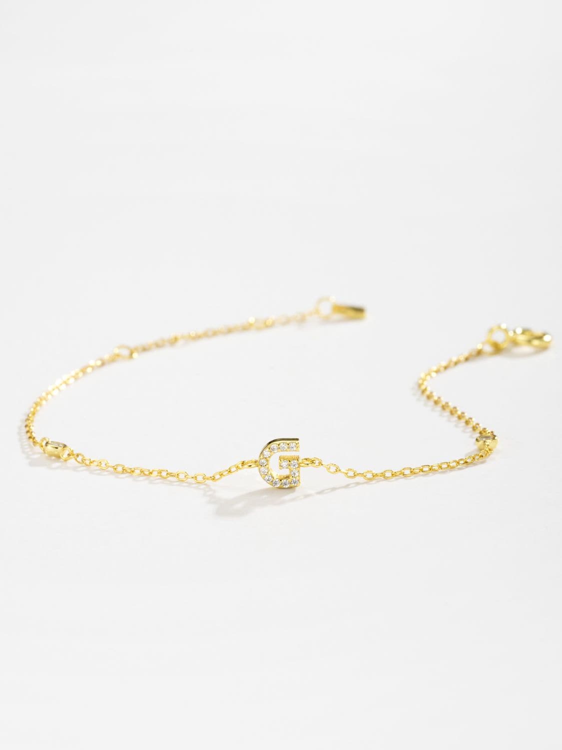 Elegante G tot K zirconia armband in 925 sterling zilver