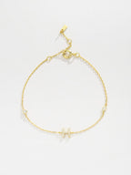 Elegante G tot K zirconia armband in 925 sterling zilver