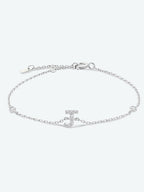 Elegante G tot K zirconia armband in 925 sterling zilver