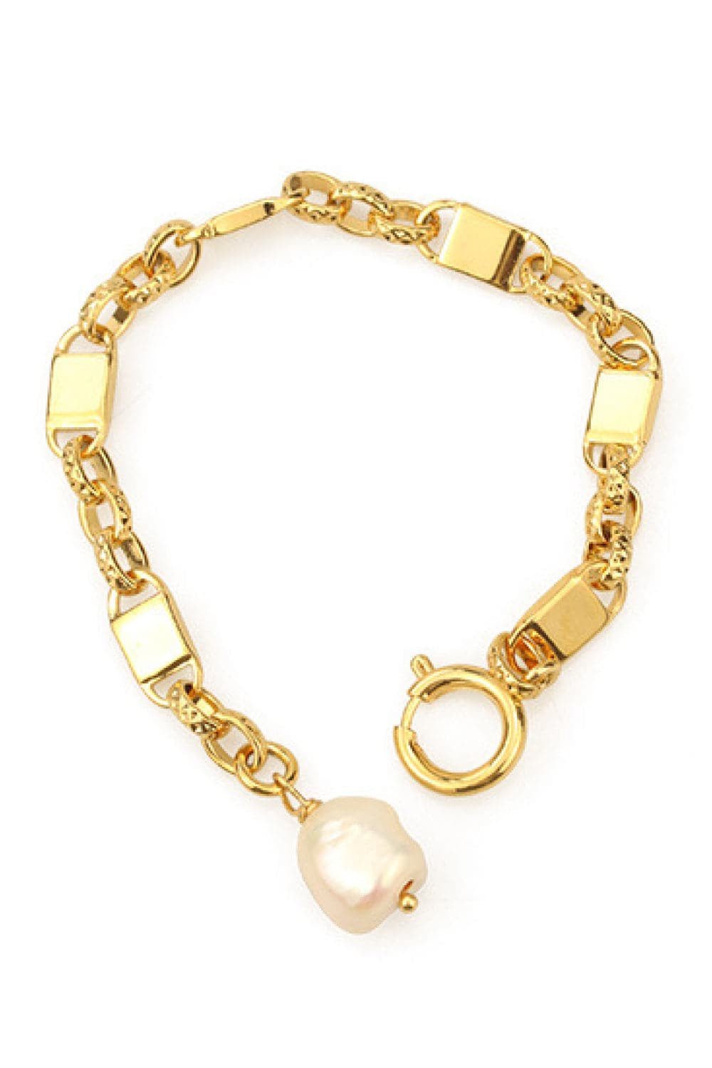 Elegante Schakelarmband met Parel voor Vrouwen