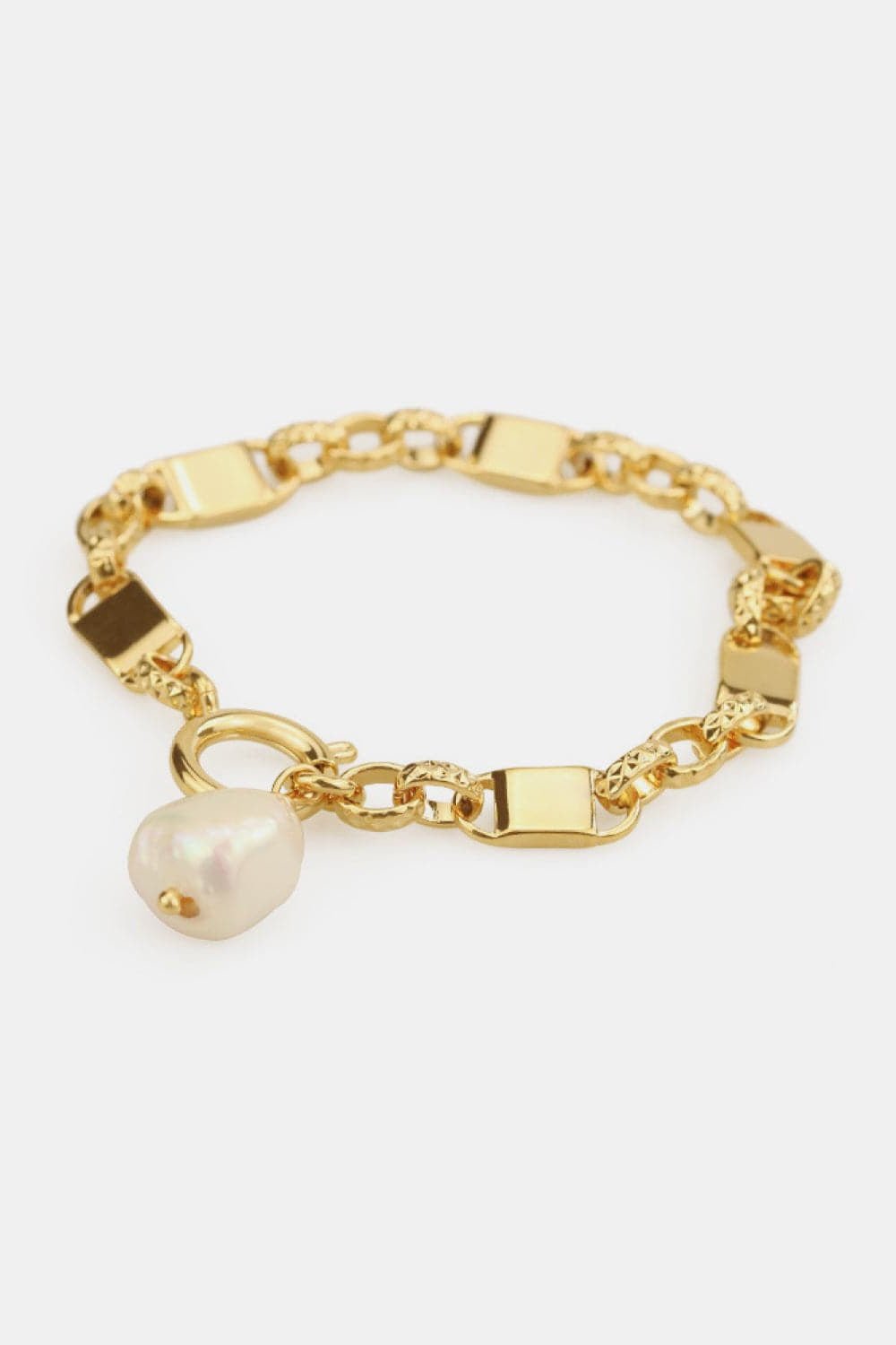 Elegante Schakelarmband met Parel voor Vrouwen