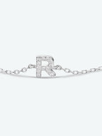 Elegante zirconium en sterling zilveren armband met gouden accenten