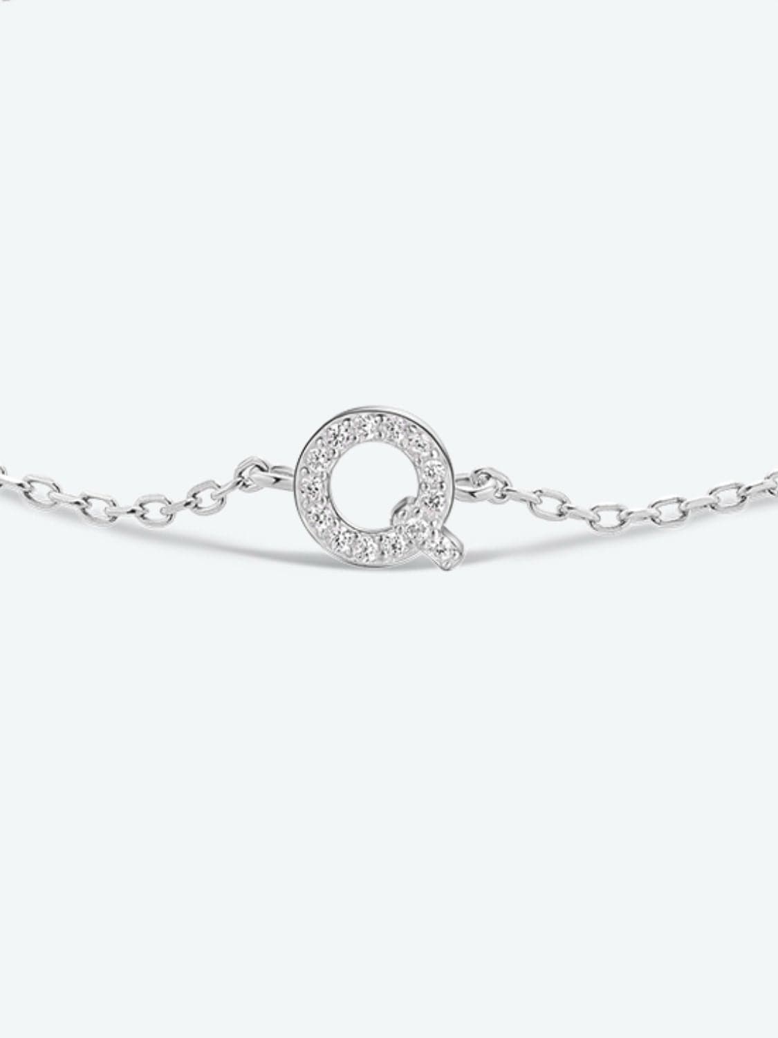 Elegante zirconium en sterling zilveren armband met gouden accenten
