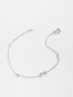 Elegante zircon bracelet in 925 sterling zilver