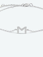 Elegante zircon bracelet in 925 sterling zilver