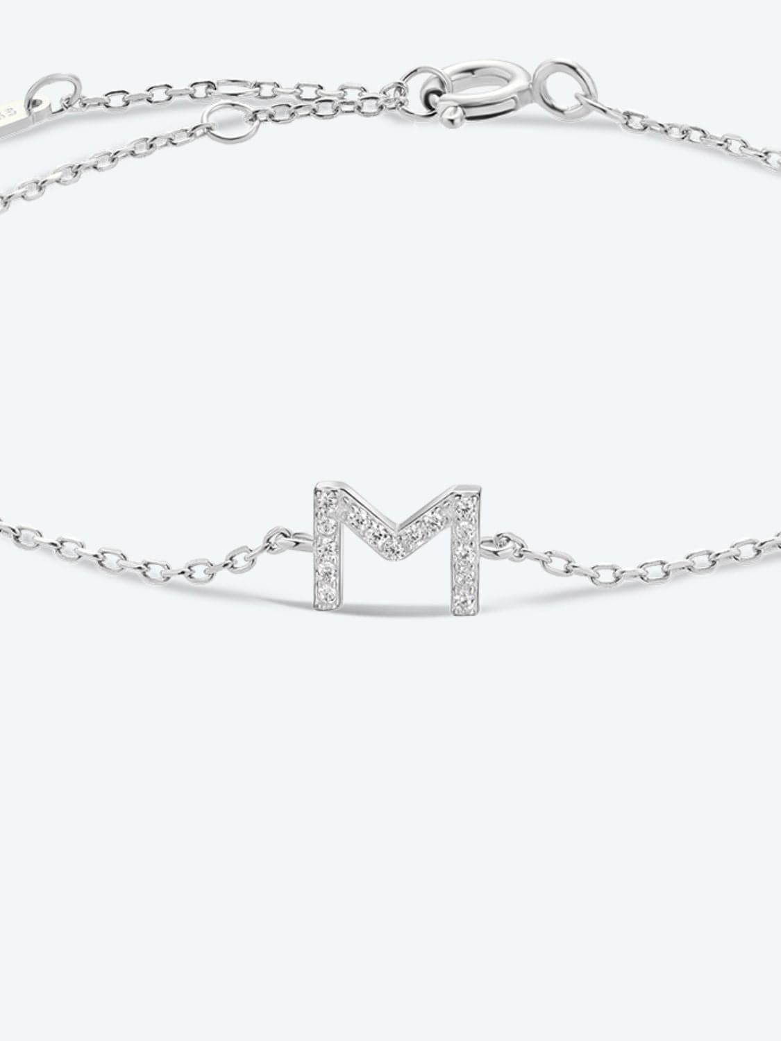 Elegante zircon bracelet in 925 sterling zilver