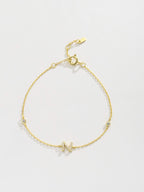 Elegante zircon bracelet in 925 sterling zilver