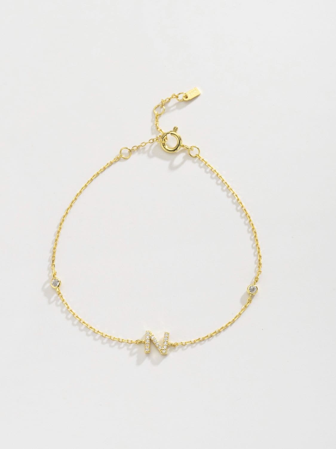Elegante zircon bracelet in 925 sterling zilver