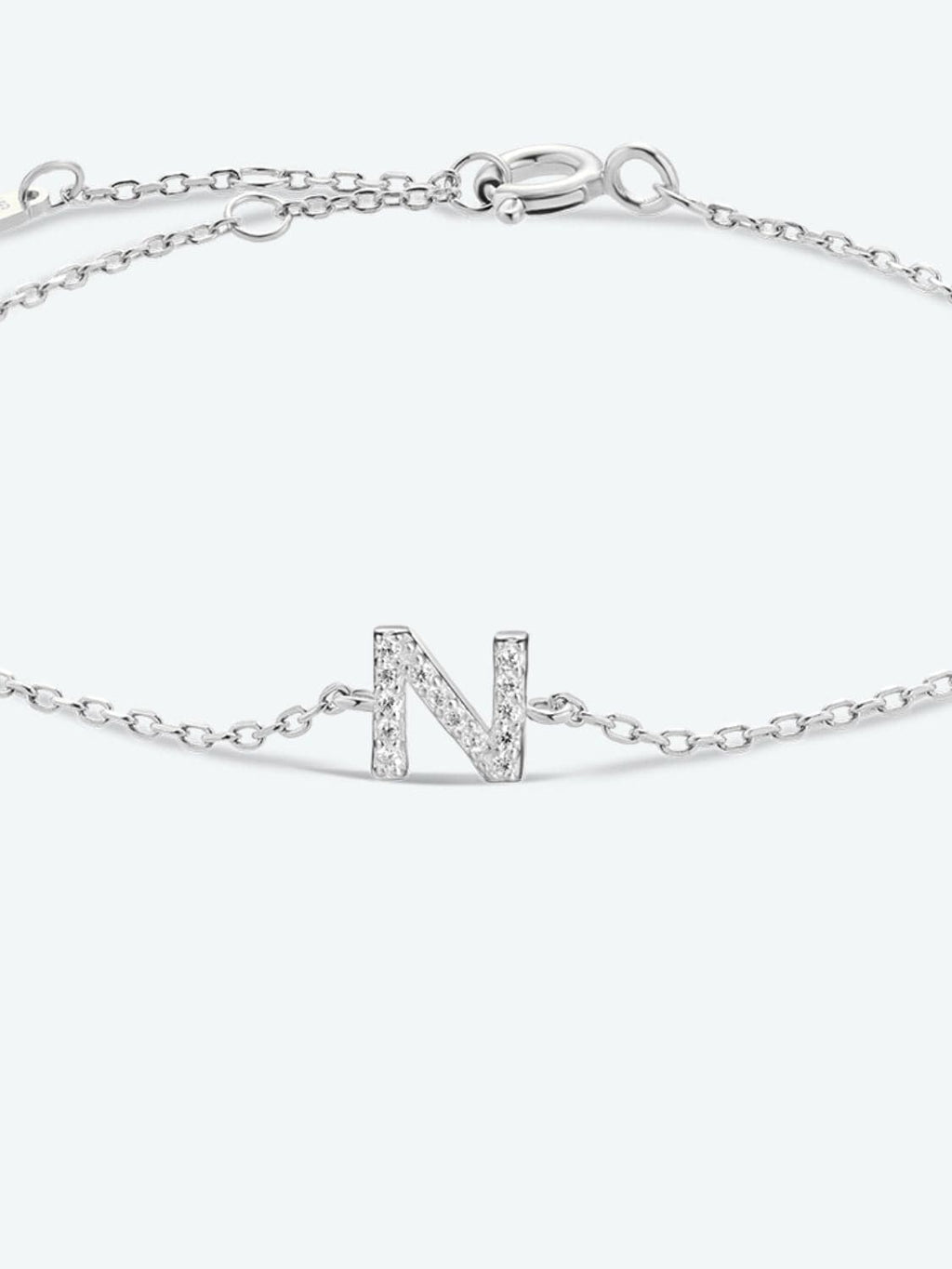Elegante zircon bracelet in 925 sterling zilver