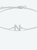 Elegante zircon bracelet in 925 sterling zilver
