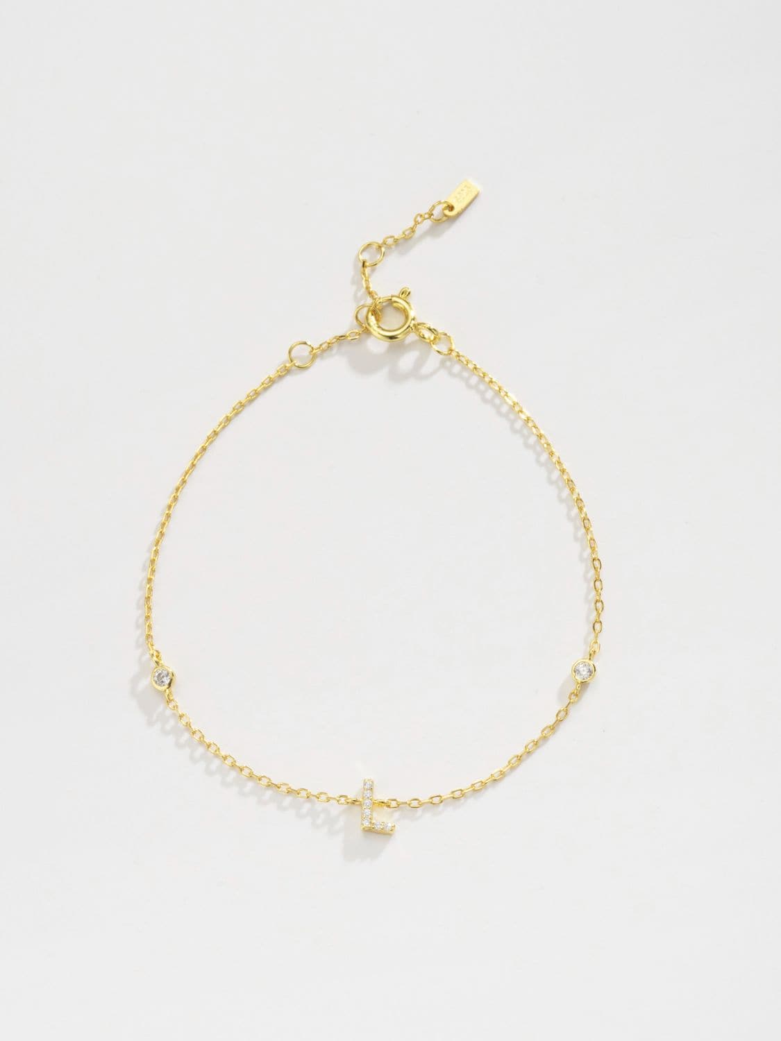 Elegante zircon bracelet in 925 sterling zilver