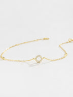 Elegante zircon bracelet in 925 sterling zilver