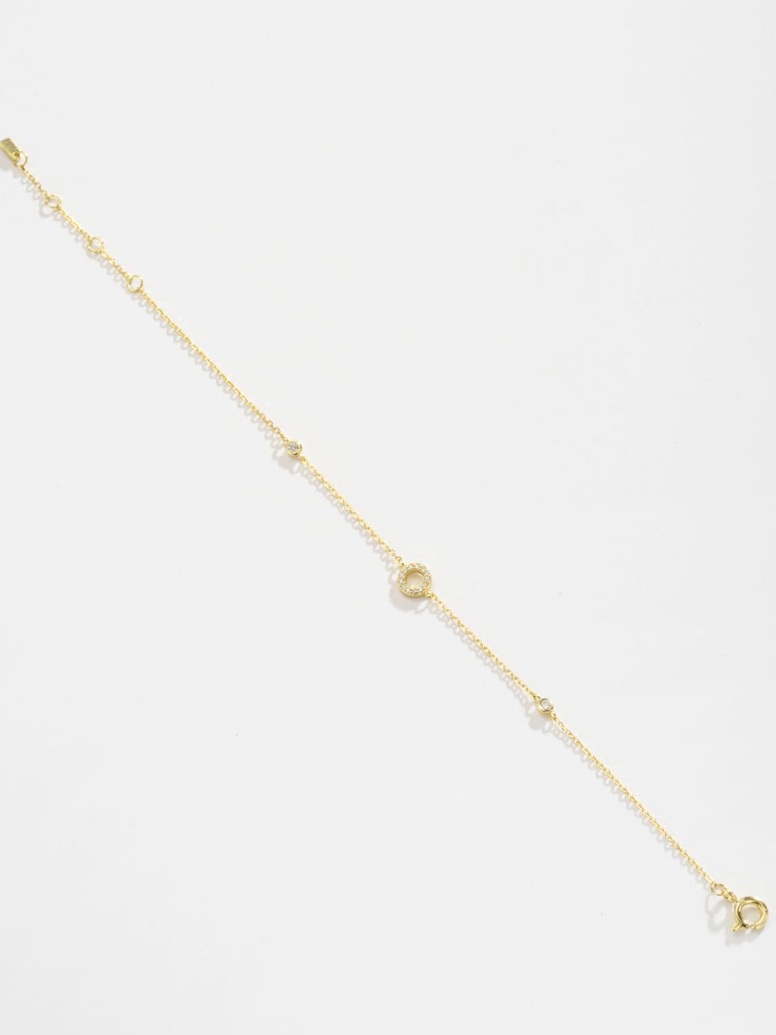 Elegante zircon bracelet in 925 sterling zilver