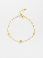 Elegante zircon bracelet in 925 sterling zilver