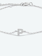 Elegante zircon bracelet in 925 sterling zilver