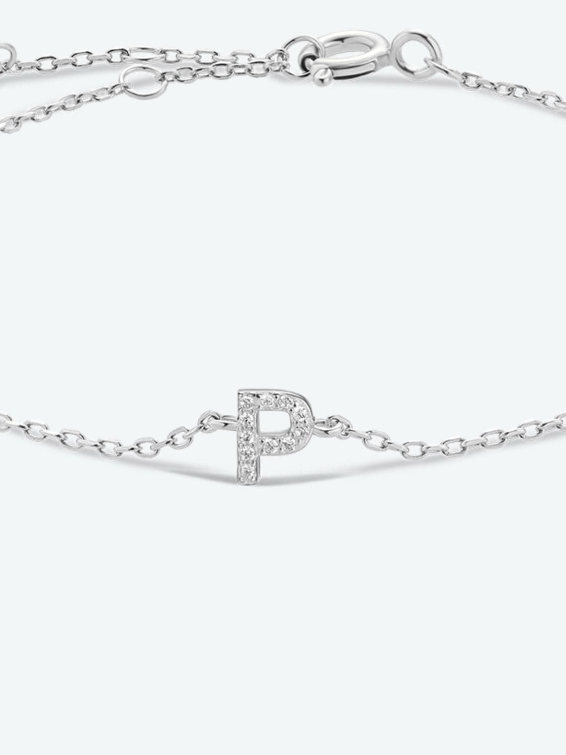 Elegante zircon bracelet in 925 sterling zilver
