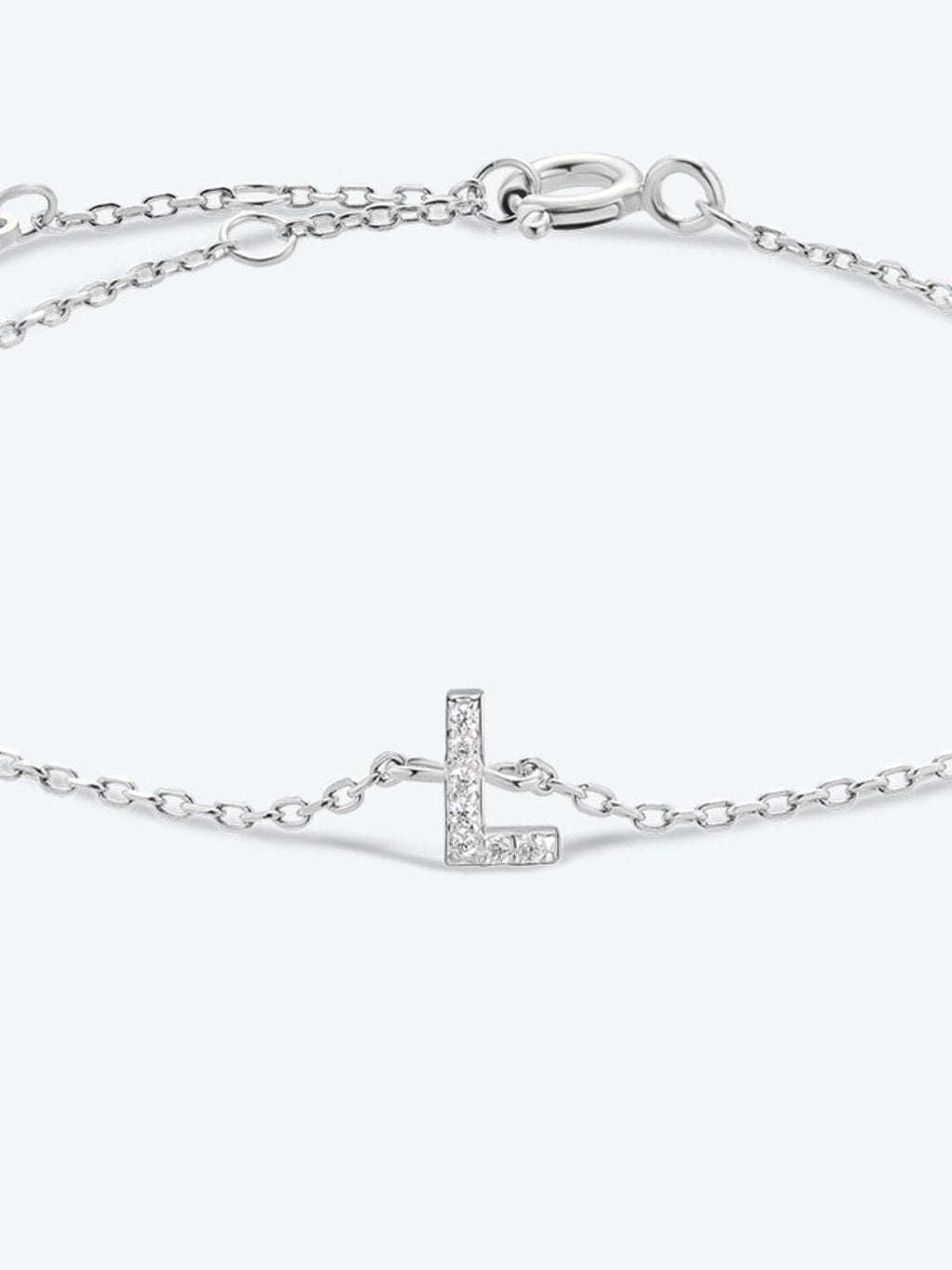 Elegante zircon bracelet in 925 sterling zilver