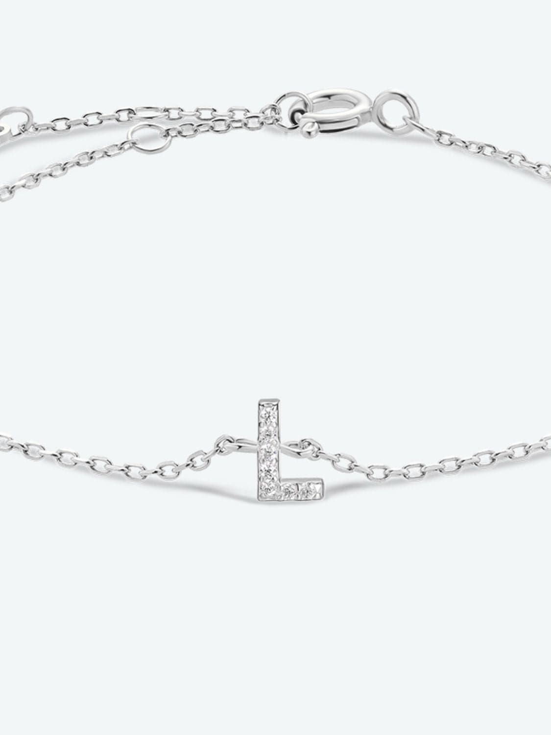 Elegante zircon bracelet in 925 sterling zilver