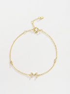 Elegante zircon bracelet in 925 sterling zilver
