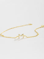 Elegante zircon bracelet in 925 sterling zilver