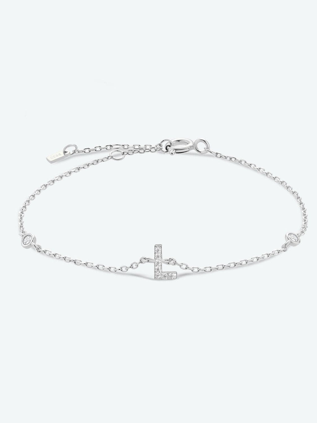Elegante zircon bracelet in 925 sterling zilver