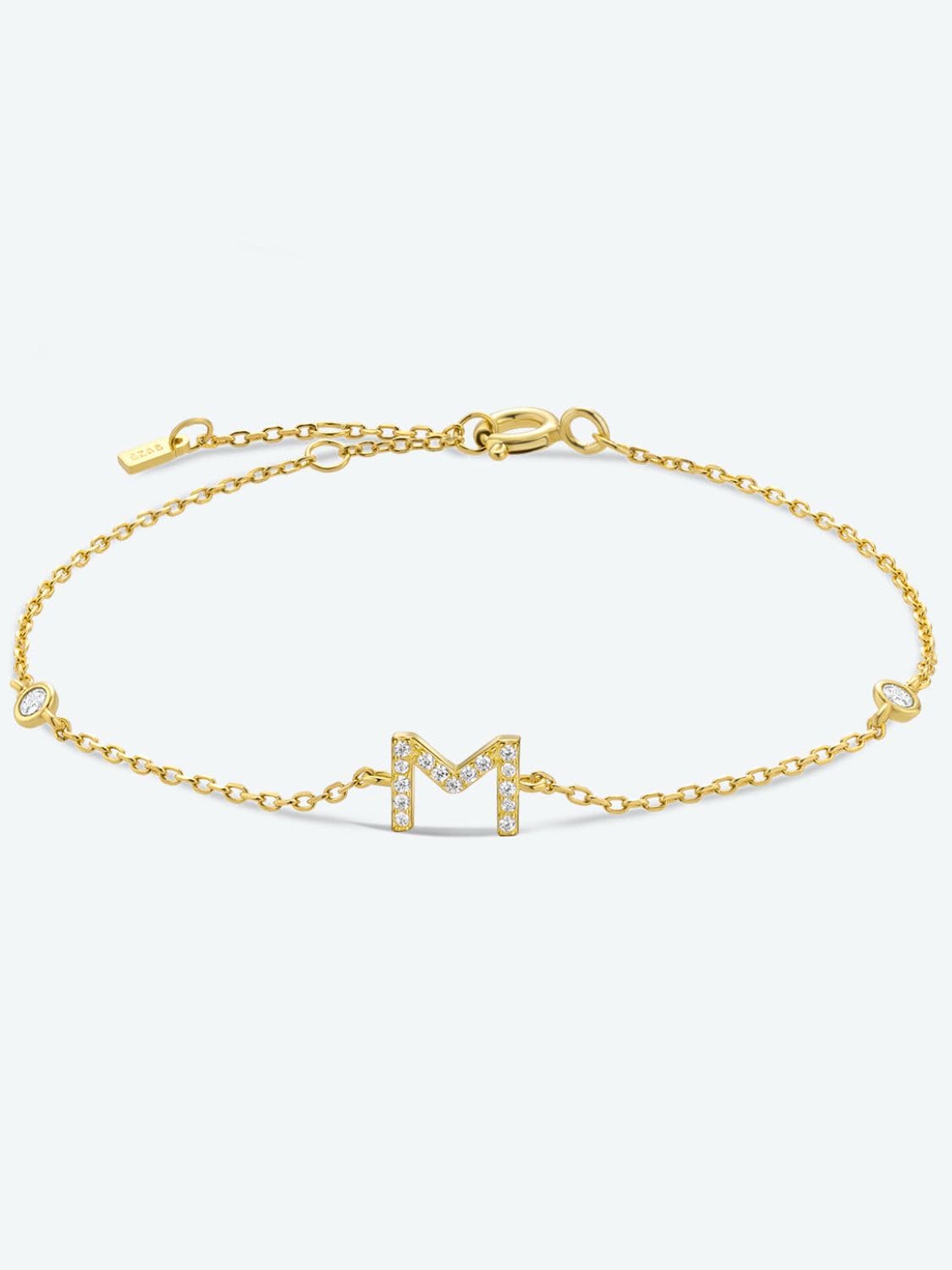 Elegante zircon bracelet in 925 sterling zilver