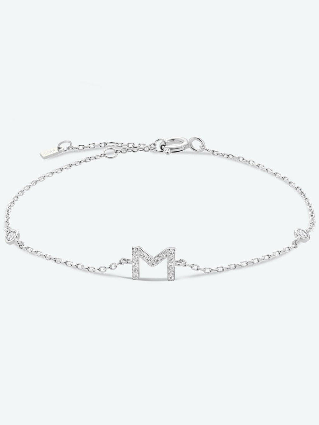 Elegante zircon bracelet in 925 sterling zilver