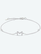 Elegante zircon bracelet in 925 sterling zilver
