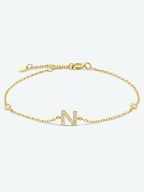 Elegante zircon bracelet in 925 sterling zilver