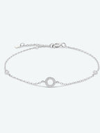 Elegante zircon bracelet in 925 sterling zilver