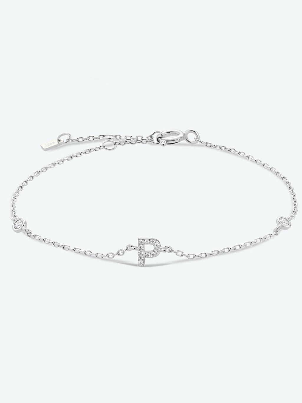 Elegante zircon bracelet in 925 sterling zilver