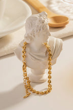 Hartverwarmende armband met bedels en kreeftsluiting