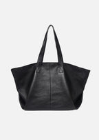 Mary Poppins-geïnspireerde Echt Leren Tote Bag