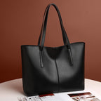 Strakke PU Leren Tote Bag
