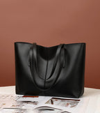 Strakke PU Leren Tote Bag
