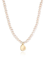 Stellar Luminary Oversized Pearl Star Necklace