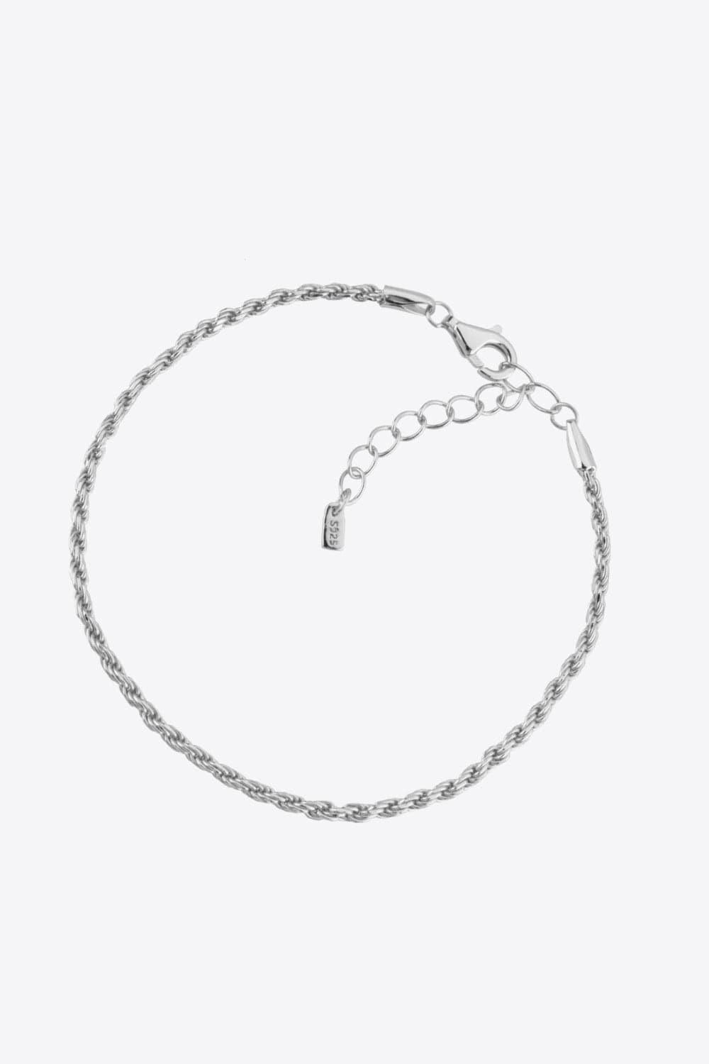 Draaiende elegantie: 925 sterling zilveren armband