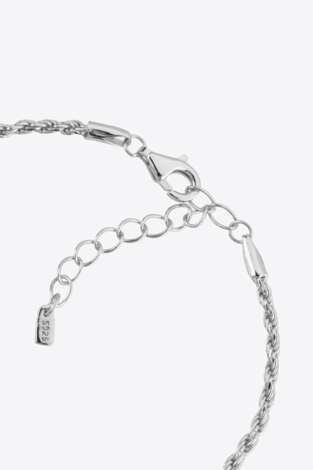Draaiende elegantie: 925 sterling zilveren armband