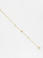 Zircon alfabet bedelarmband in 925 sterling zilver