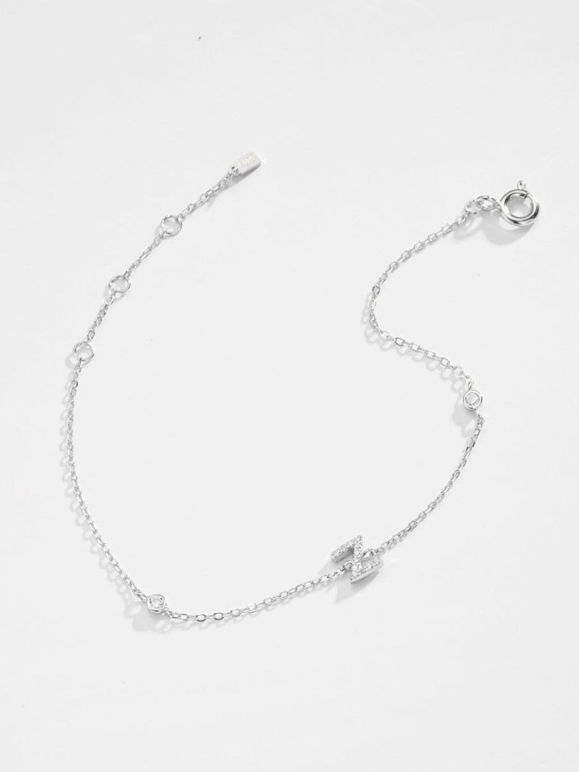 Zircon elegantie: 925 sterling zilveren en vergulde armband