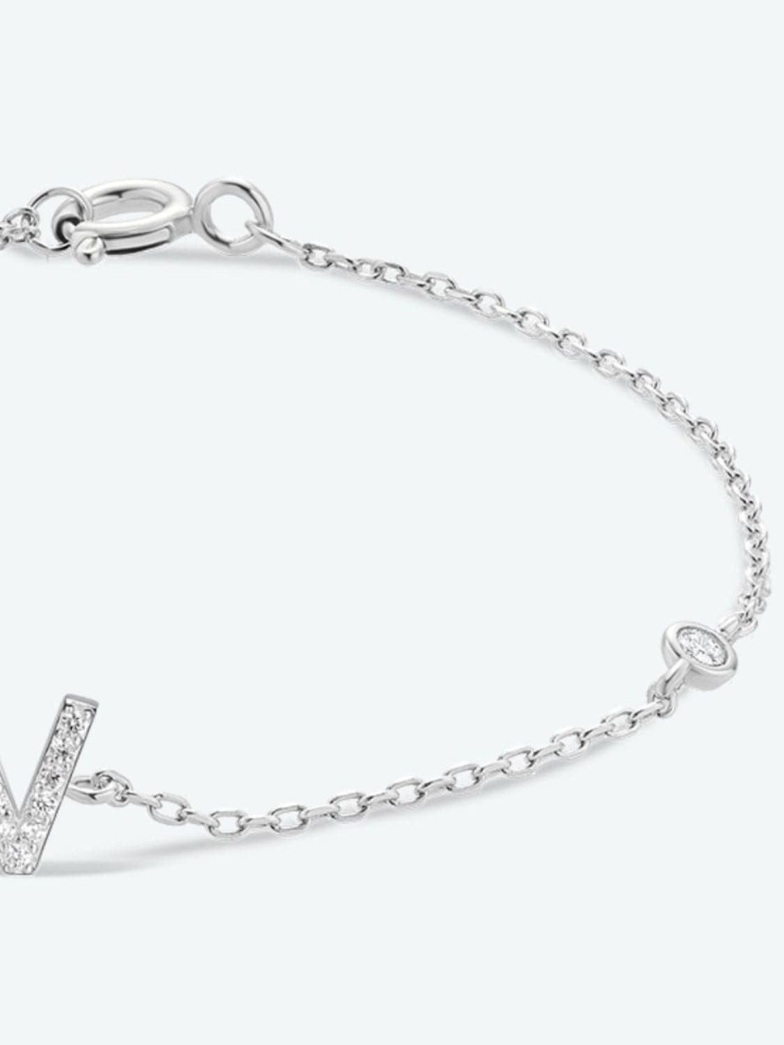 Zircon elegantie: 925 sterling zilveren en vergulde armband